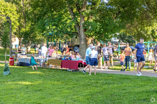 National Night Out is an annual event in The Heights neighborhood.