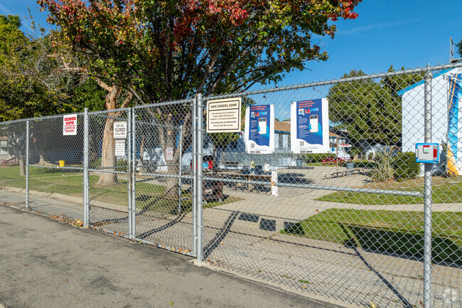 Front secure entrance to Independence Continuation.