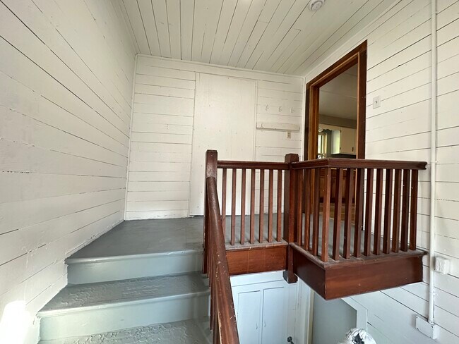 back entry into unit