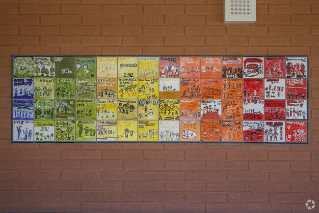Nash Elementary, Painted Tiles
