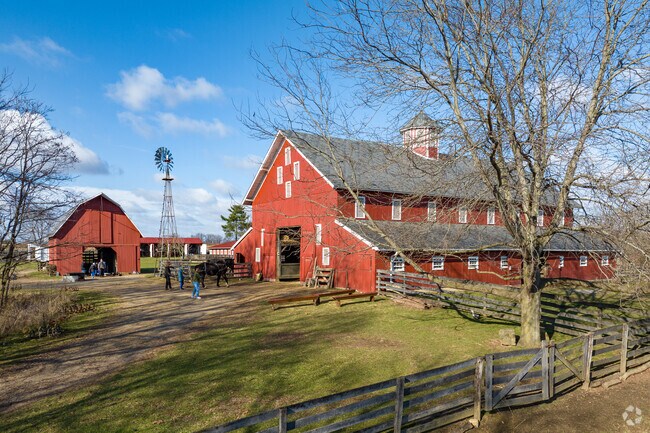 Slate Run also has the Living Historical Farm.