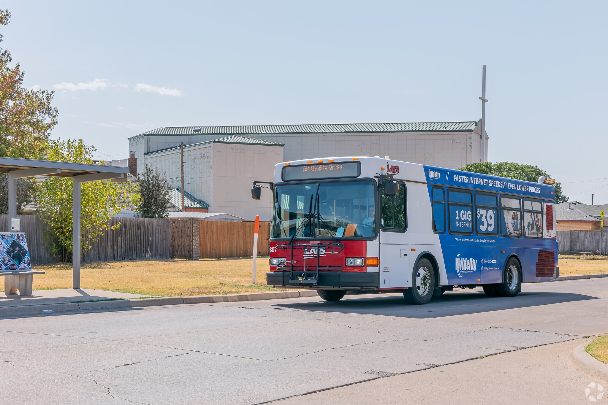 Brockland South residents have easy access to the Lawton Area Transit System for commuting.