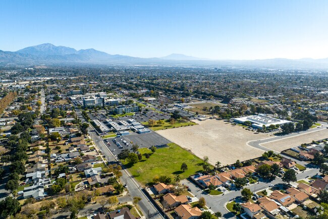 Howard Inghram Elementary School offers a sprawling campus when viewed from above.