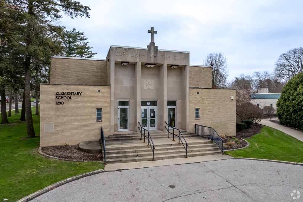 The Our Lady Of The Elms Elementary School offers a dynamic learning environment.