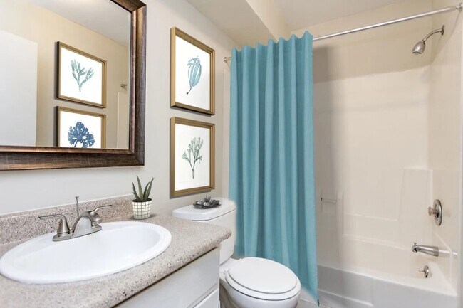Updated bathroom