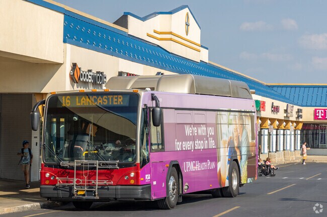 There are several Red Rose Transit bus stops located throughout Bausman.