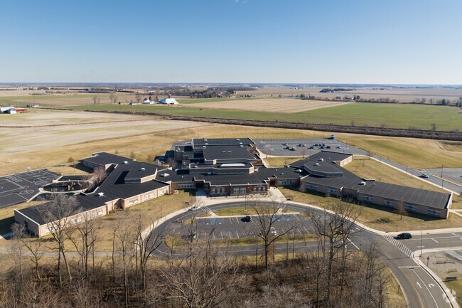 Wauseon Middle School Front Aerial