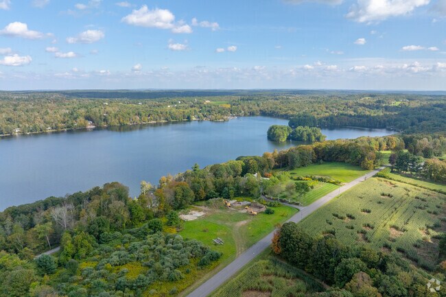 Woodridge Lake is the largest in Goshen.
