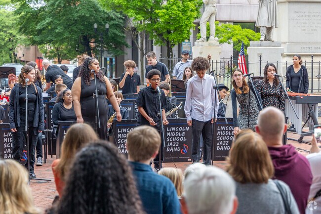 Every 3rd Friday in the summer West Lancaster residents can go downtown to enjoy Music Fridays.
