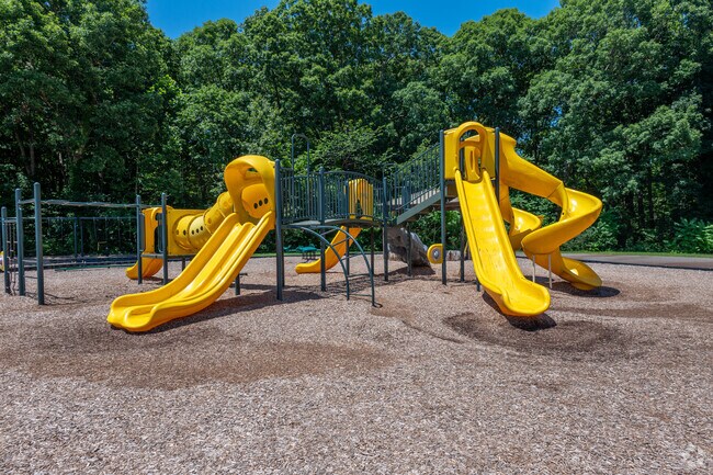 One of the playgrounds at Randolph Elementary School.