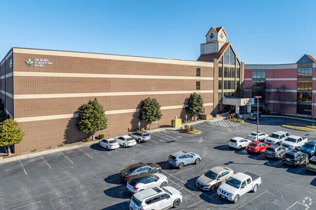 The Hickory Furniture Mart is a massive shopping center with various vendors in one stop.