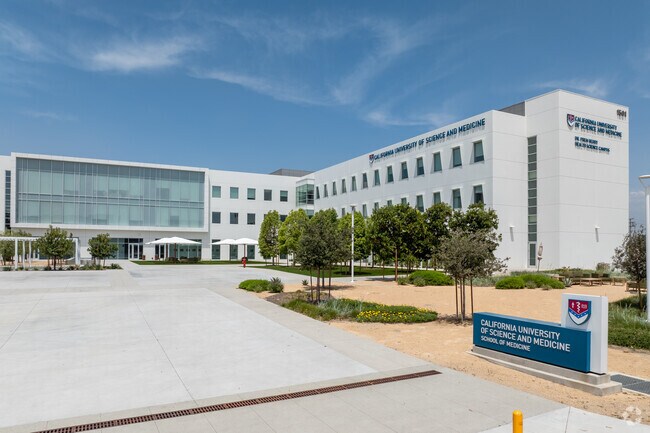 The California University of Science and Medicine is a private medical school nearby Colton.