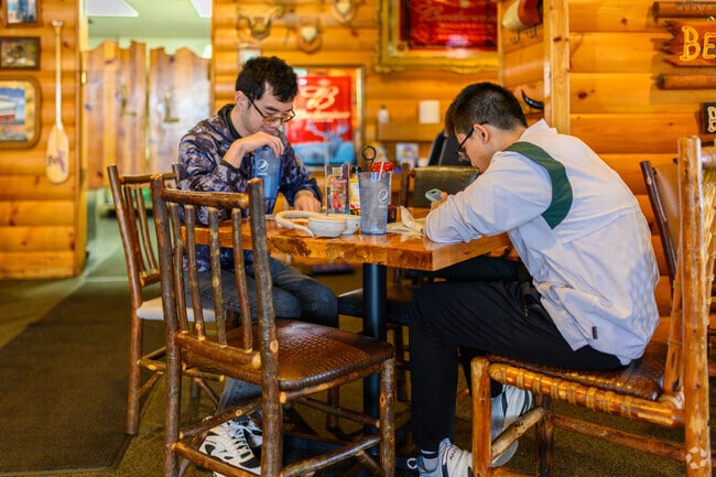 Leo's Lodge is a local favorite, located on the southern edge of Forest View.