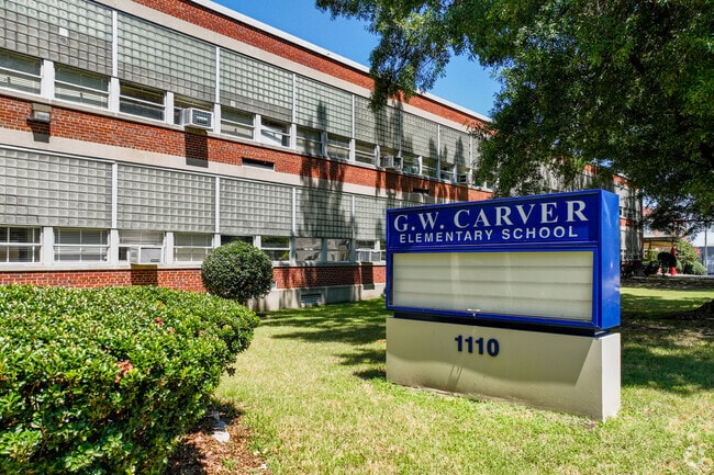 George W. Carver Elementary School is a C- rated school according to Niche.