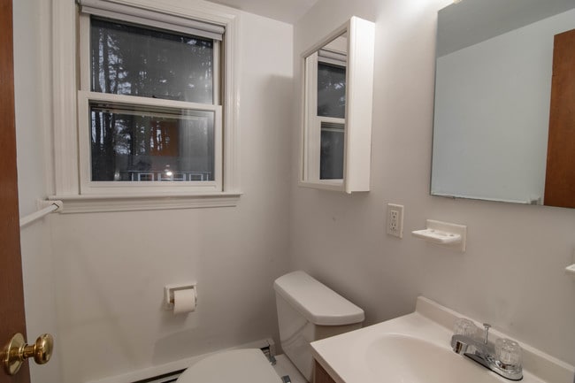 First floor half bath