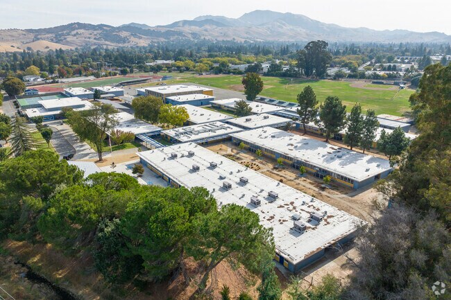 Ygnacio Valley High School boasts some beautiful views of Mount Diablo.