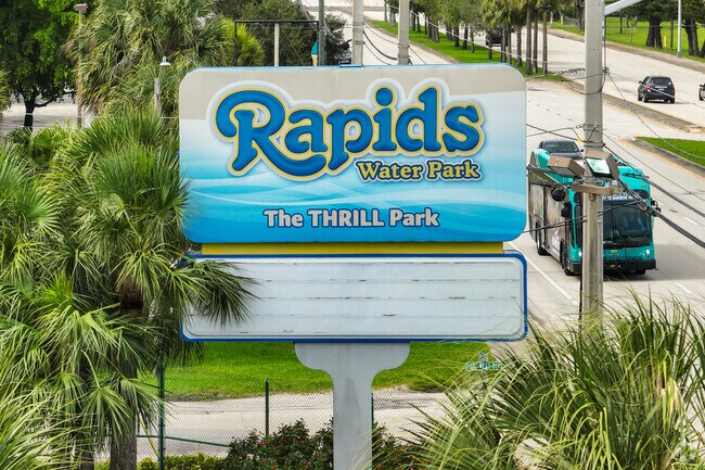 Rapids Water Park has many pools and adventurous slides to try in Lone Pines neighborhood.