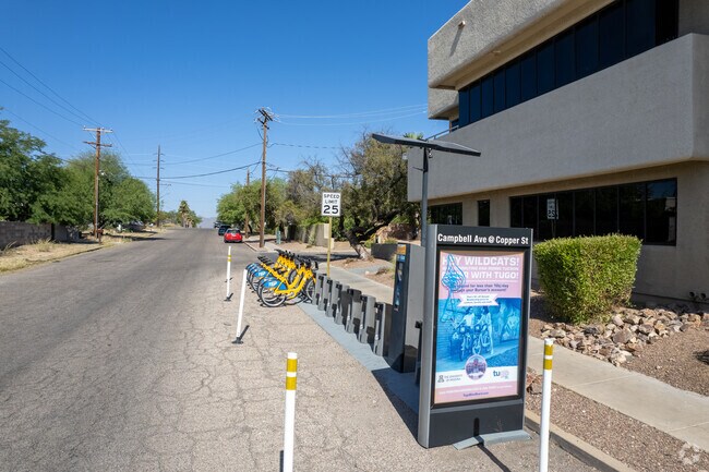 The TUCO Bike Share is located off Copper Street in Samos.