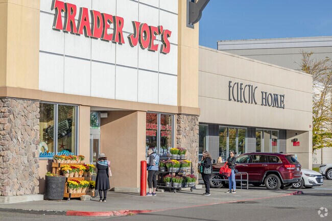 Trader Joes is a convenient grocery outlet for residents of Olympic View WA.