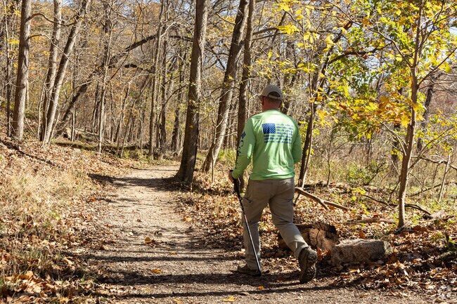 Discover wildlife and nature on peaceful hiking paths at Rockwoods Reservation.