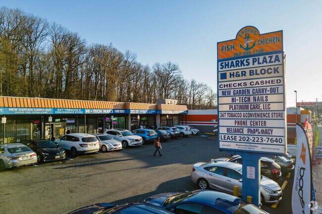 Stop by Sharks Plaza for the popular fish dinner at Sharks Fish and Chicken.