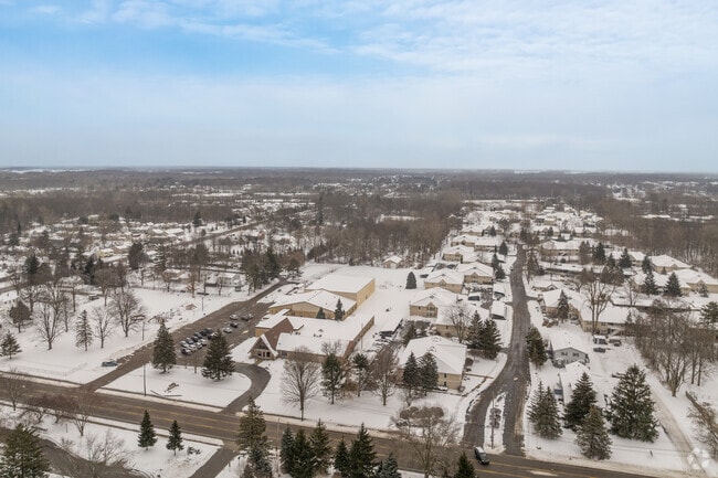 Backside of Central Lutheran High School.