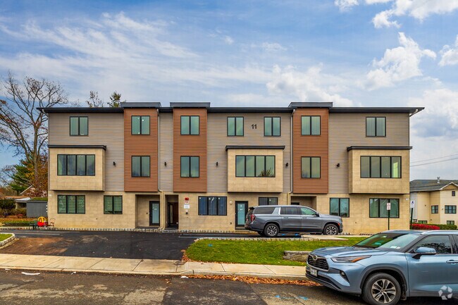 New multi-family homes in Kaser feature modern design and finishes.