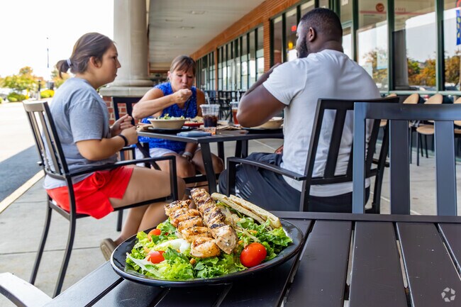 Sticks Kabob Shop is a great stop for a quick healthy sit down meal.