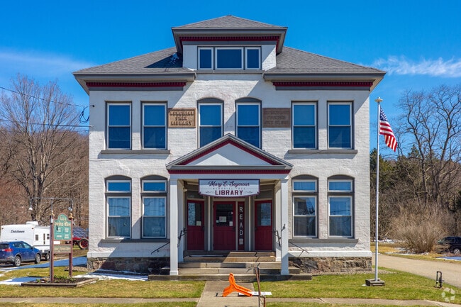 The Reading Room at the Library in Stockton was founded in 1899.