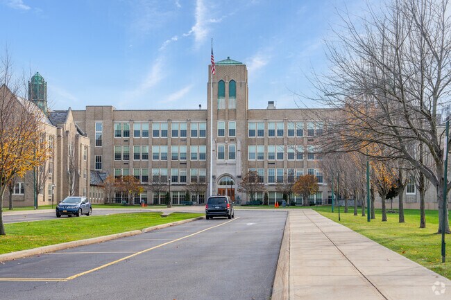 Amherst Central High School in Snyder is a prestigious educational institution.