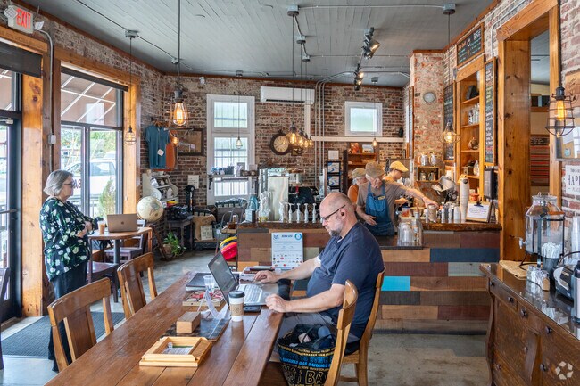 Crema Brew is a popular coffee spot in New Bern.