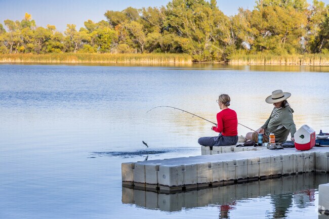 Enjoy fishing at Lion's Park in Moore Haven Heights.