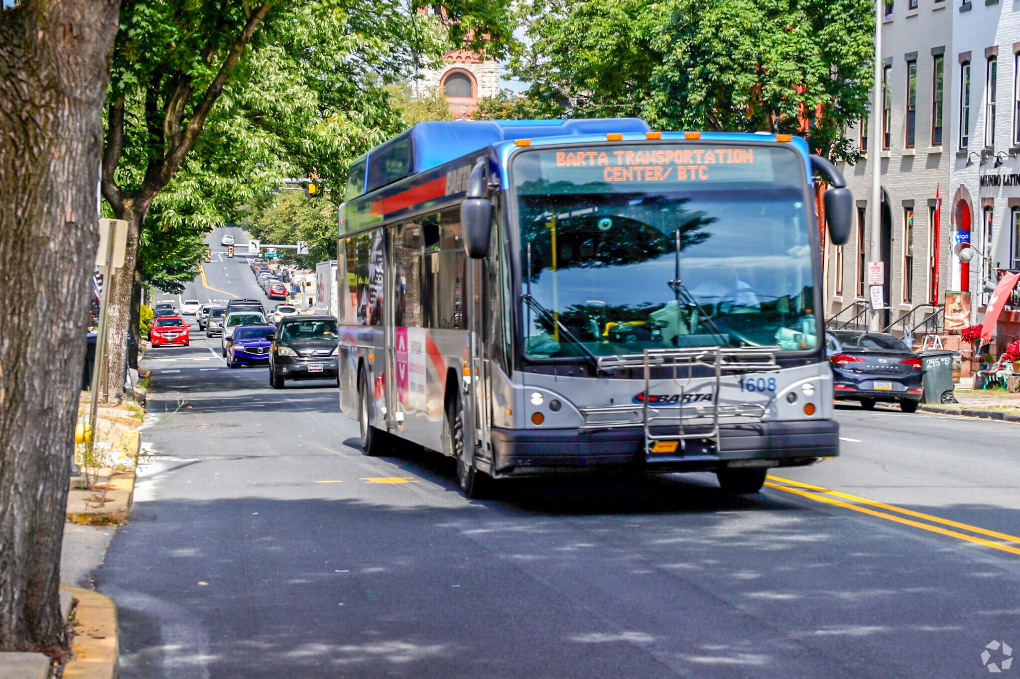 Get around Reading and through Center City-Berks on a Barta Bus.