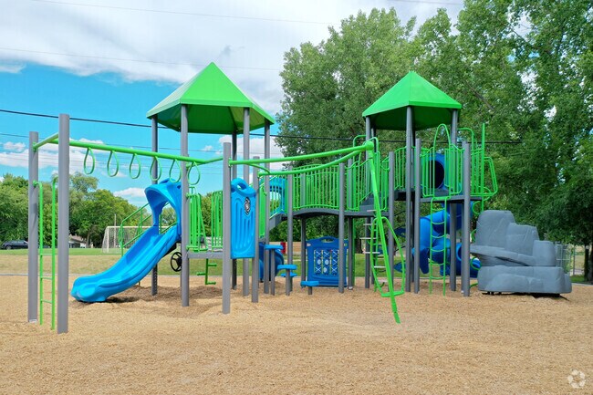 Good Shepherd School offers a large playground for younger students.