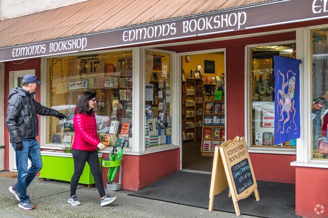 The Edmonds Bookshop is a small store and absolutely calming to step into.