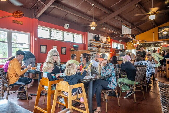 Local eateries like Kalaheo Cafe serve up delicious Hawaiian cuisine with a twist.