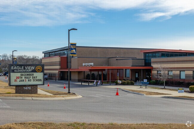 Eagle View Elementary School is a LEED Gold certified building in Nashville.