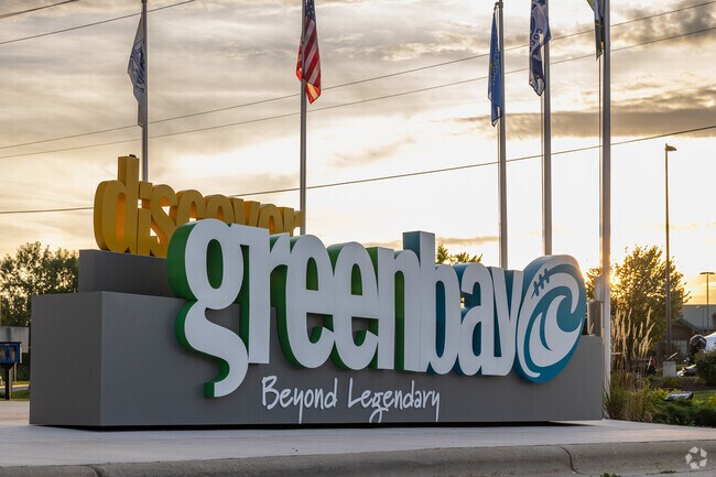 At the intersection of Interstate 41 and Lombardi Ave, John Muir Park welcomes visitors.