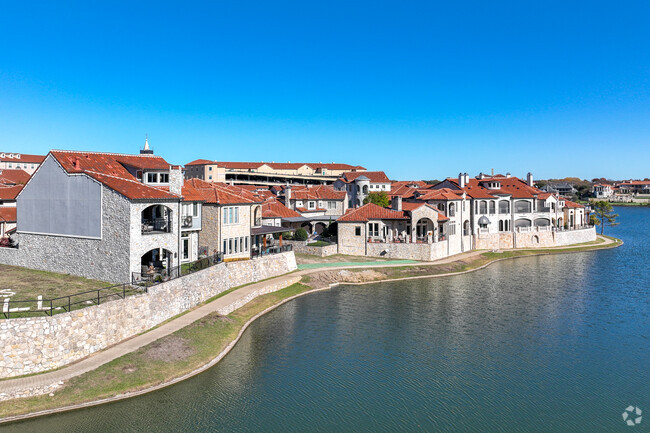 Residents in McKinney can live by the lake in Adriatica.
