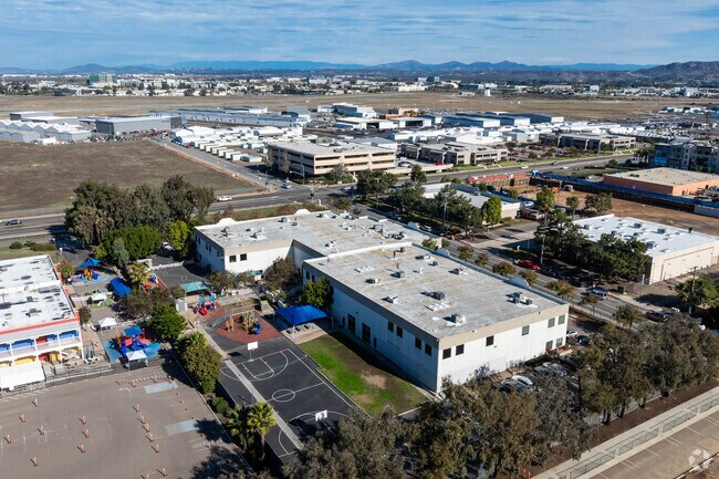 An elevated view of Soille San Diego Hebrew Day School.