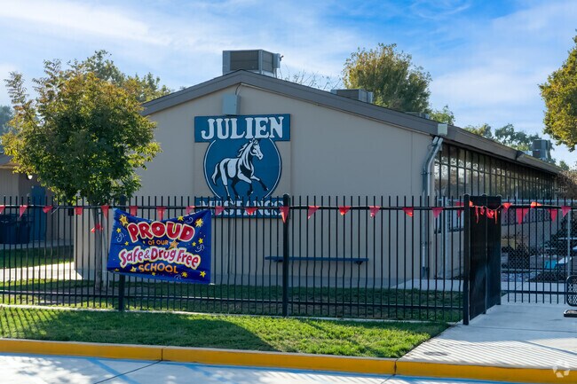 Julien Elementary School serves students in the Turlock community.