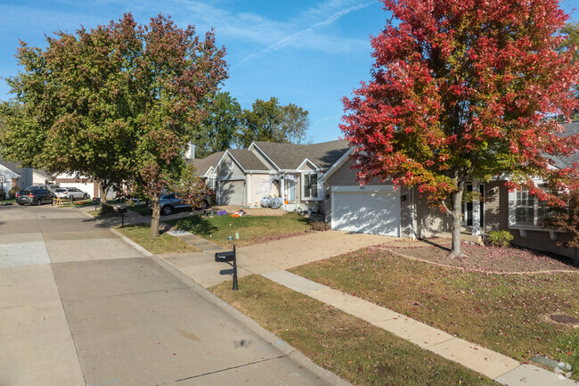 Marlborough has a newer subdivision with brick and siding homes.