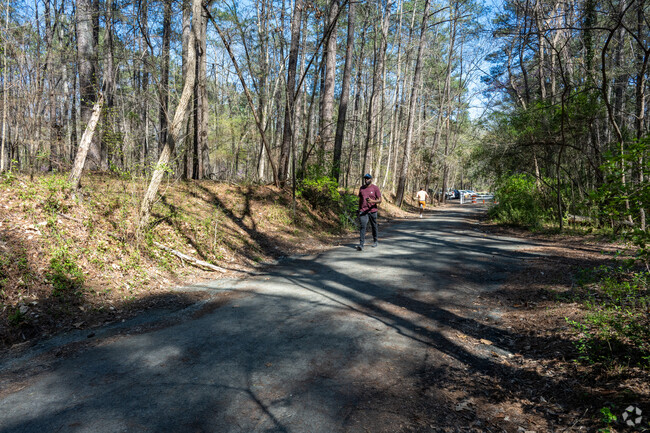 There are a ton of walking trails within the Erwin neighborhood.