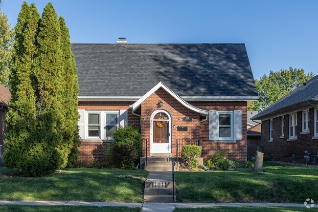 Tudor style homes stand out in Wheelock-Veile.