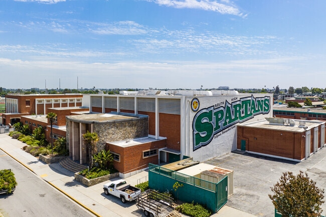 South High School in Seaside, CA is home to the Spartans.