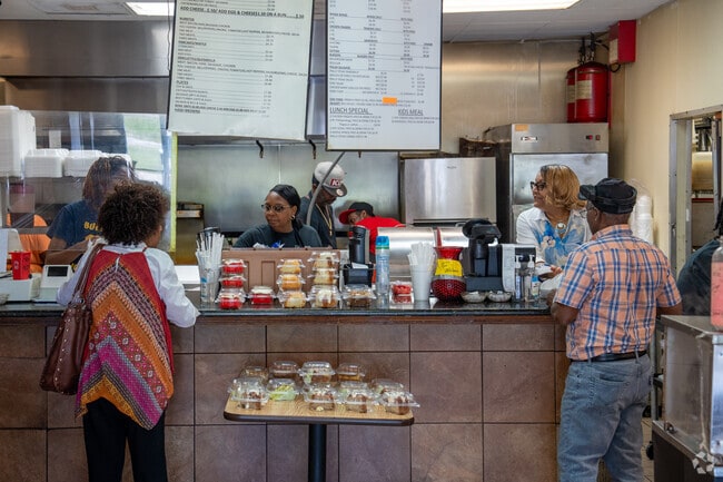 Grab a bite to eat at Ruth's Cafe in Hooper City.