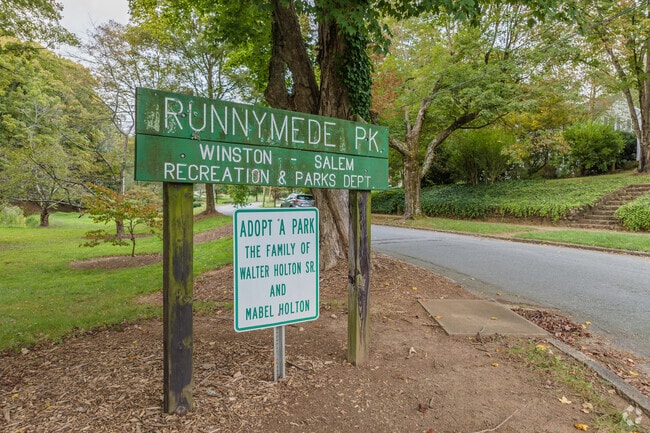 Runnymeade Park is a peaceful spot for walks and babbling brooks in West Highlands.