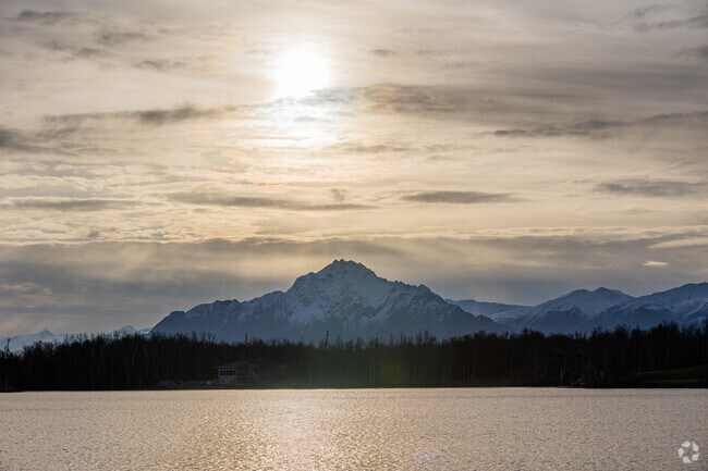 The Chugach Mountains are hard to miss while living in North Lakes.