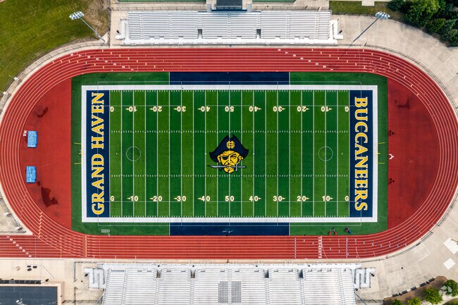 Grand Haven High School in Grand Haven, Michigan.
