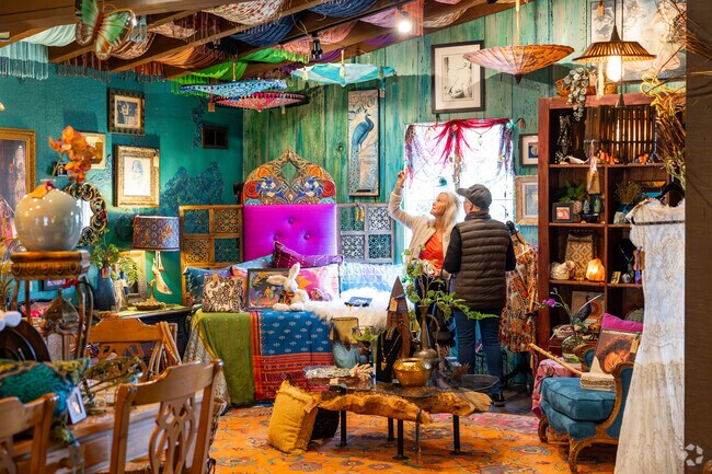 Residents can shop for antiques and home goods at Vivilore off East Winner Rd, just minutes from Proctor.